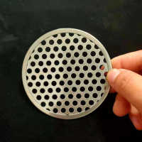 Stainless Steel Floor Drain Cover Circular Floor Drain Mesh Old Floor Drain Renovation Bathroom Sewer Hair Filter