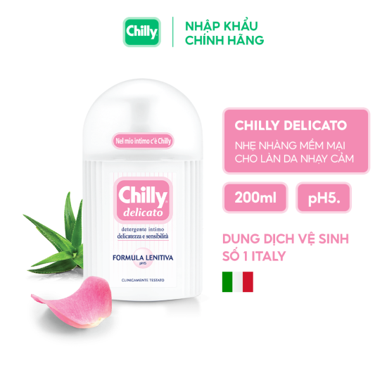 Chilly delicato - dưỡng mềm mại, sạch dịu êm - ảnh sản phẩm 1