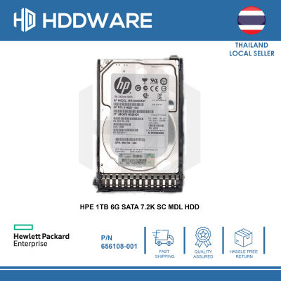 HPE 1TB 6G SATA 7.2k SC MDL HDD // 655710-B21 // 656108-001