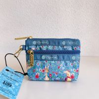 Lesportsac can hold driving license accessory bag leisure headset Mini Card Holder makeup storage bag 3394