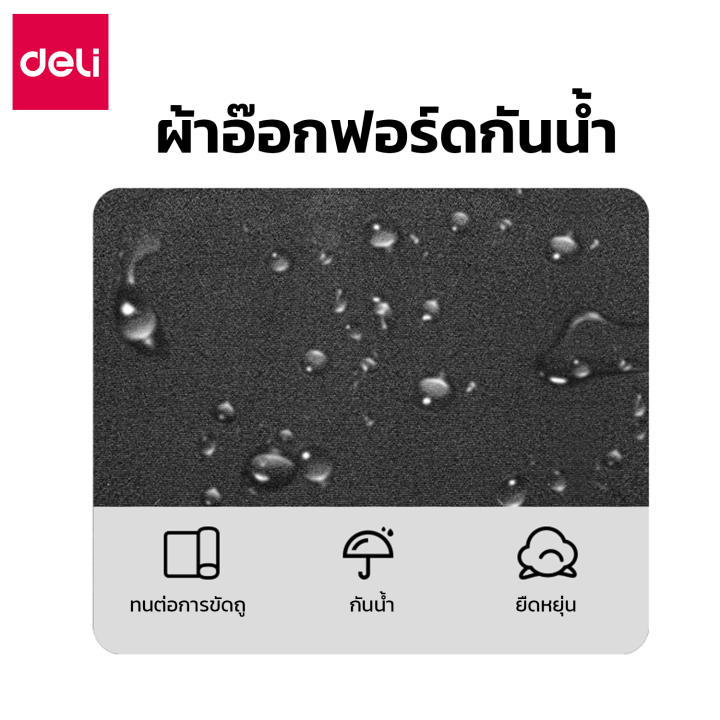 deli-กระเป๋าเป้-กระเป๋าเป้ชาร์จusb-กระเป๋าเป้ผู้ชาย-เป้สะพายหลัง-กระเป๋าโน๊ตบุ๊ค-บรรจุของได้เยอะ-มีช่องเสียบ-usb-กันน้ำ-office-bag