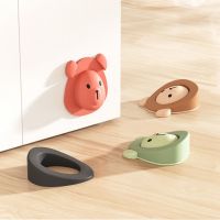 1Pc Safety Protector Cute Cartoon Silicone Figure Door Stopper Wedge Door Jam Catcher Block Guard Home Office Protectors Decorative Door Stops