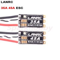 4 Pezzi LANRC 35A/45A Blheli_S 2-6S Lipo ESC LED RGB Programabile รวม D-Shot 150/300/600 ONESHOT125ต่อคอปเตอร์สี่แกน RC FPY