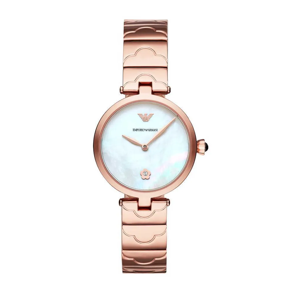 CLEARANCE] [Luxolite] Emporio Armani AR11236 Womens Two-Hand Rose Gold-Tone  Stainless Steel Watch | Lazada Singapore