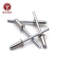 〖Maximus metals〗 Break Mandrel Blind Rivets เล็บ Pop Rivets สำหรับเฟอร์นิเจอร์รถยนต์เครื่องบิน M6x18/20มม. หัวกลมเปิด Rivets Remaches คุณภาพสูง