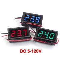 5-120V 0.56 Digital Voltmeter Voltage Red/Blue/Green E-Bike Indicator Display Tester