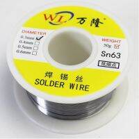 WL 50g Solder Wire Sn63 0.3 0.4 0.5 0.6mm High Purify Low Melting Point Welding Wire Phone Repair Welding Tool