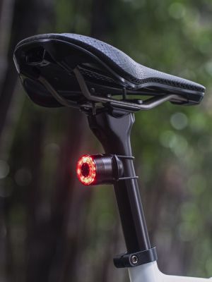 ต้นฉบับ Locke Brothers Bicycle Tail Light Cycling Safety USB Charging Night Riding Warning Highway Mountain Bike Tail Light Accessories