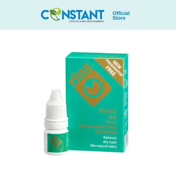 Rinz Moist Preservative Free Eye Drops 5ml Lazada 6505