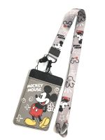 MICKEY M GB1 สายคล้องคอ สายคล้องบัตร ที่ใส่บัตร ซองใส่บัตร พร้อมสายคล้องคอ ลาย MICKEY M GB1 งานดี สวยงาม สำหรับ บัตร 6x8 cm งานน่ารัก งานสวย ดี BY  PMY  SHOP