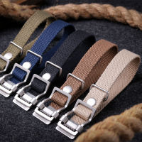 Weave Canvas Nato Strap 20mm 22mm Zulu Watch Strap Blue Green Replacement Wristband For Man Military Watch