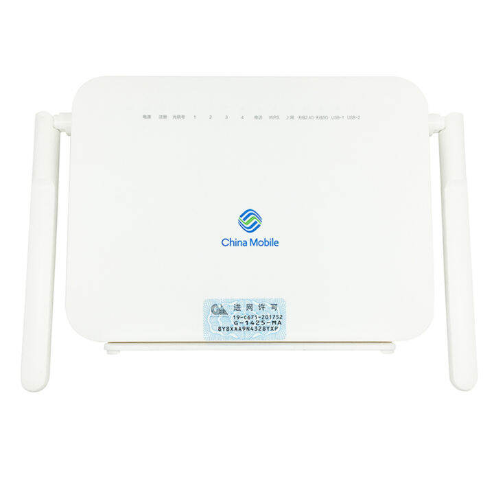 Modem Gpon Ont Ftth Thương Hiệu Mới WIFI 6G-1426-MA 4GE + 2.4G/5.8G AX ...