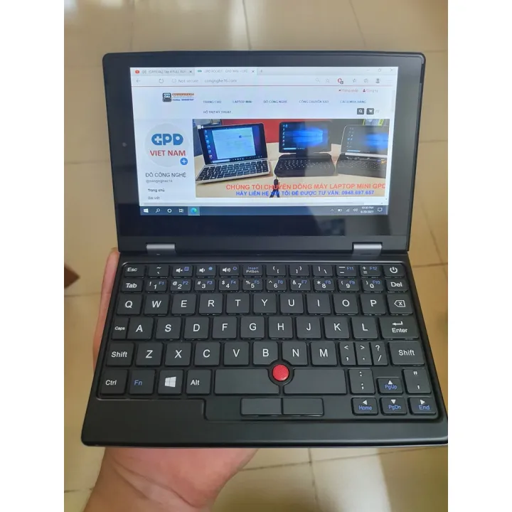 Mini laptop 7 inch compact camera, high profile đủ jewelry work, leisure