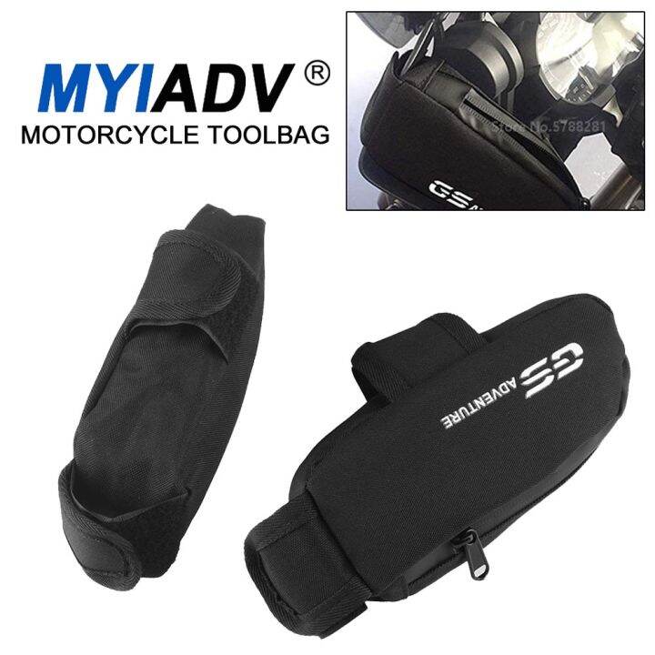 Motorcycle Side Fairing Windshield Storage Bag Saddlebag For BMW