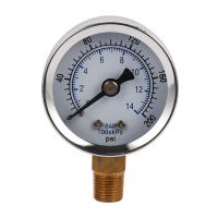 -40-14 Bar 0-200 Psi 0-14 Bar Pressure Gauge 1/8 Male Npt Pressure Gauge Air Compressor Hydraulic Vacuum Gauge Manometer
