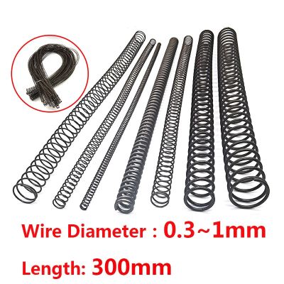 Y-type Compression Spring Wire Diameter 0.3 0.4 .5 0.6mm-1mm Spring Steel Length 300mm Ultra-Long Pressure Rotor Return Spring Electrical Connectors