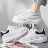 2022 Designer nd Luxury White Sneakers Womens Platform McQueen Casual Shoes Couples Mens Shoes Plus Size 42 43 44