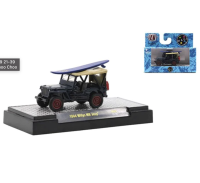 M2 Machines 1/64 Auto-Meets Maui 1944 Willys MB Jeep R59 21-39