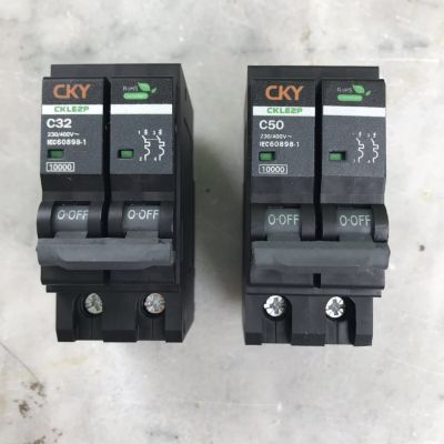 มาใหม่ CKY เมนเซอร์กิตเบรคเกอร์ ลูกเซอร์กิต 2P 32A-50A 400V Miniature Circuit Breakers คุ้มสุดสุด เบรก เกอร์ กัน ดูด เบรก เกอร์ ไฟ บ้าน เบรก เกอร์ 3 เฟส เซฟตี้ เบรก เกอร์