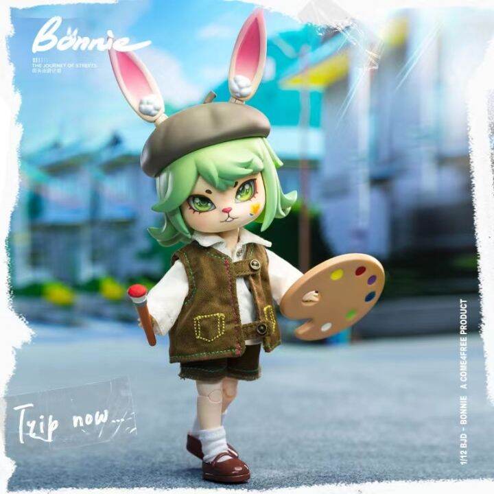 bonnie-ฟิกเกอร์แอ็กชันสำหรับเดินทางบนท้องถนนโมเดล-obtisu11กล่องทึบของเล่น1-12bjd-ตุ๊กตาโมเดลเซอร์ไพรส์วันเกิดของขวัญ