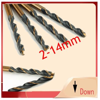 Wholesales 1pc Twist Drill Bit HSS Drill Set 2.0-14.5mm  for Drilling on Cast Iron &amp; Stainless Steel Drills Drivers