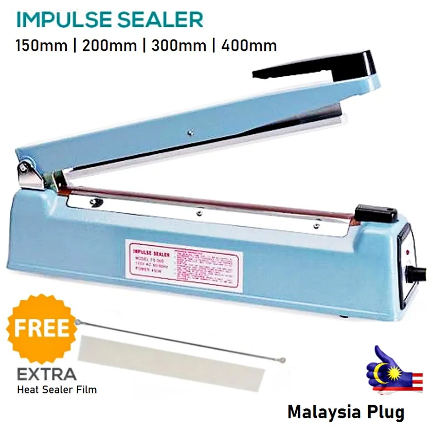 Plastic Bag Sealer Hot Bond 200mm/300mm Bag Sealing Machine Heat