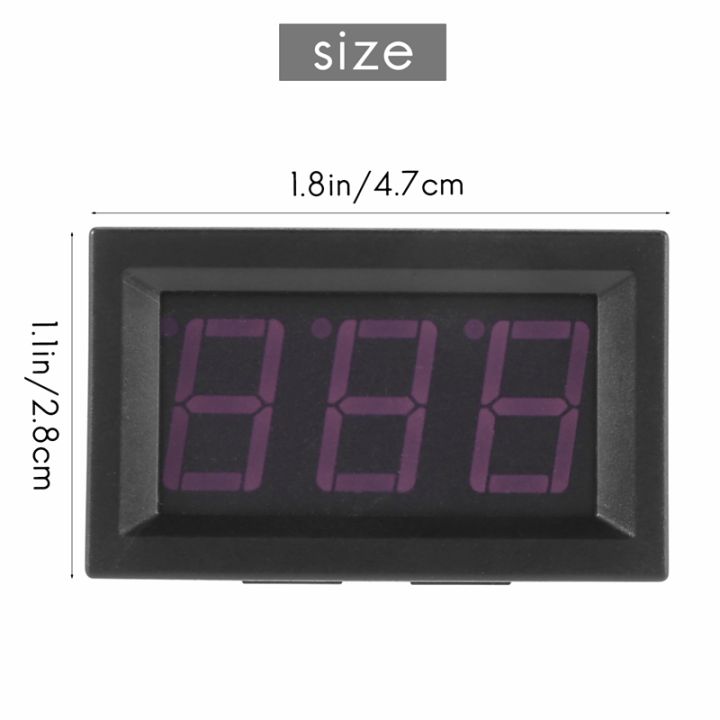 dc-0-99-9v-3-wire-led-digital-display-panel-volt-meter-voltage-voltmeter-car-motor