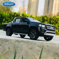 1:27 Benz X-Class ล้อแม็กรถกระบะรถโมเดล D Iecast และของเล่นยานพาหนะออฟโรดโลหะรถรุ่นจำลองเด็กของขวัญ