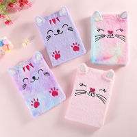 Kawaii Notebook Cat Notepad A5 Diary Sketchbook Plush Journal Agenda Planner Stationery Organizer Cute School Office Note Book