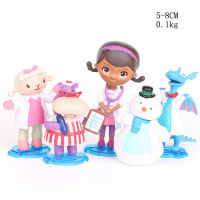 Doc McStuffins Toys Lambie Stuffy Hallie Chilly Boppy Findo Gabby Giraffe Squeakers Whispers PVC Action Figure Doll Toys SA1110