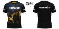 （Can Customizable）Komatsu X022 3D （Adult and Childrens Sizes）02 Available Short Sleeves T-shirt