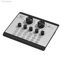 ☋ n4rn V17 placa de som vivo kit microfone bt mini mixer multifuncional mudança voz áudio conjunto com tripé