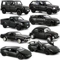 ✠☄ 1:36 Diecast Car Authourized Models Dark Black Series Exquisite Made Collectible Play Mini Cars 12.5 Cm Pocket Toy For Boys