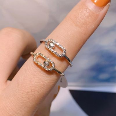 [MM75] หรูหราสง่างามบราซิลเริ่มต้นวางซ้อนกันได้แหวนสำหรับผู้หญิงแต่งงาน CZ แหวนนิ้วลูกปัดเสน่ห์แหวนโบฮีเมียนบีชเครื่องประดับ J1943