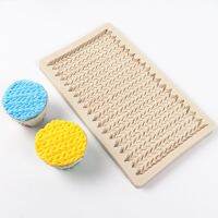 【YF】 Sweater Pattern Knitting Texture Woolen Yarn Shape Silicone Mold Fondant Tools