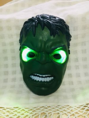 หน้ากากเดอะฮัค The Hulk Mask -Avengers Super Hero มีไฟที่ตา