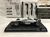 KYOSHO 1/64 Mclaren MP4-13คอลเลกชัน F1 #8ของเครื่องประดับของเล่นรถลากโลหะผสมหล่อตาย