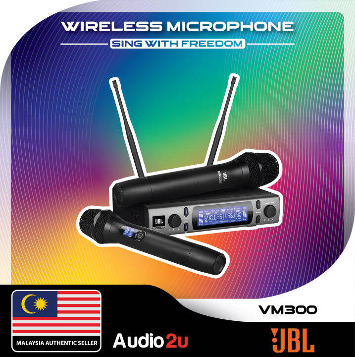 JBL VM300 Wireless Microphone Lazada