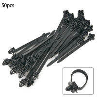 50Pcs Fastener Can Release 5Mm Width 92Mm Length Car Fixed Clips Fastening Kit Nylon Set Strap Tie Accessories