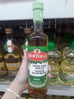 BERTOLLI WHITE WINE VINEGAR น้ำส้มสายชูจากไวน์ขาว 500 ML.