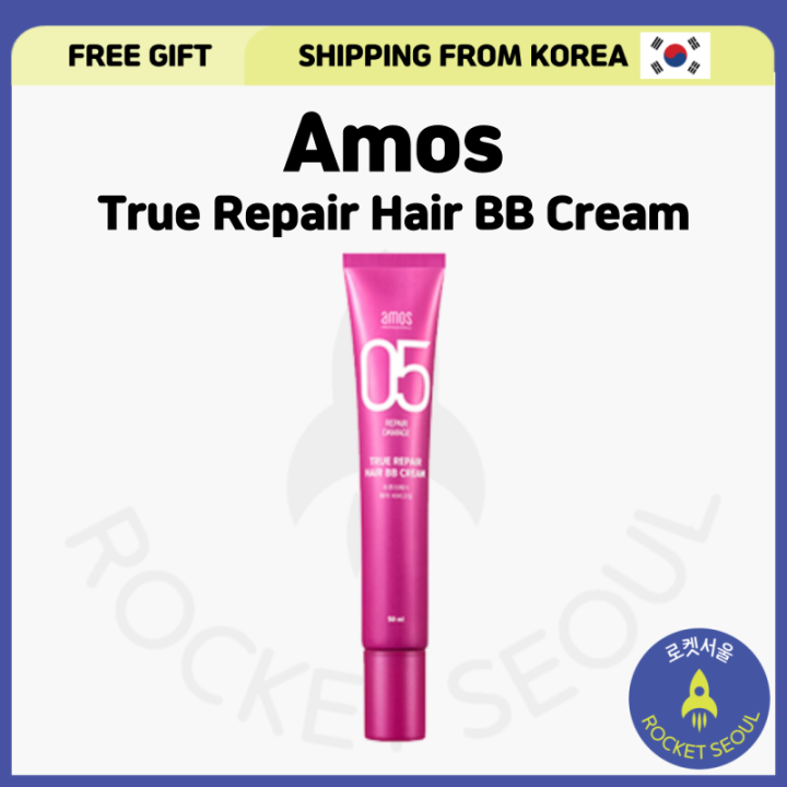 [AMOS] Hair Serum True Repair Hair BB Cream 50ml Lazada
