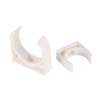 PVC ท่อน้ำ Clamp คลิปผู้ถือ Fit สำหรับเส้นผ่านศูนย์กลางภายนอก 20/25/32/40/50 มม. ท่อแขวนท่อ Supporter อุปกรณ์ท่อประปา 6 ชิ้น-Naeki