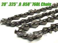 20 inches CHAIN FITS CHINESE CHAINSAW 4500 5200 .325 0.058 76 drive links