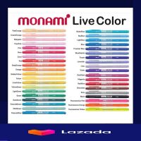 Monami live color โมนามิ ไลฟ์คัลเลอร์ ปากกา เซท 39 สี