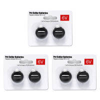 4 6 10Pcs Bag 6V Pet Collar Batteries Compatible with PetSafe RFA-67 6 Volt 280mAh Replacement Dog Training Control