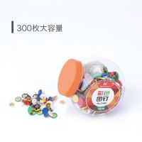 Creativity Color thumbtack Refined candy box Colorful appearance 300pcs free shipping Clips Pins Tacks
