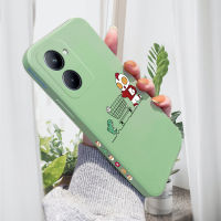 เคสโทรศัพท์ PMP สำหรับ Realme 10 Realme 10 4G เคส C33 Realme ลายการ์ตูนอนิเมะฮีโร่อนิเมะเคสโทรศัพท์ดีไซน์ด้านข้างลายขอบสี่เหลี่ยมปลอกซิลิโคนน้ำเคสป้องกันกล้องคลุมทั้งหมด