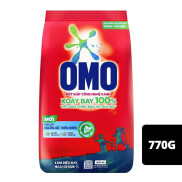 Bột giặt công nghệ xanh, bột giặt OMO đỏ 770gr
