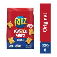 RITZ TOASTED CHIPS ริทซ์ โทสเต็ด ชิปส์ แครกเกอร์อบกรอบ อบอร่อยไม่ทอด รสออริจินัล