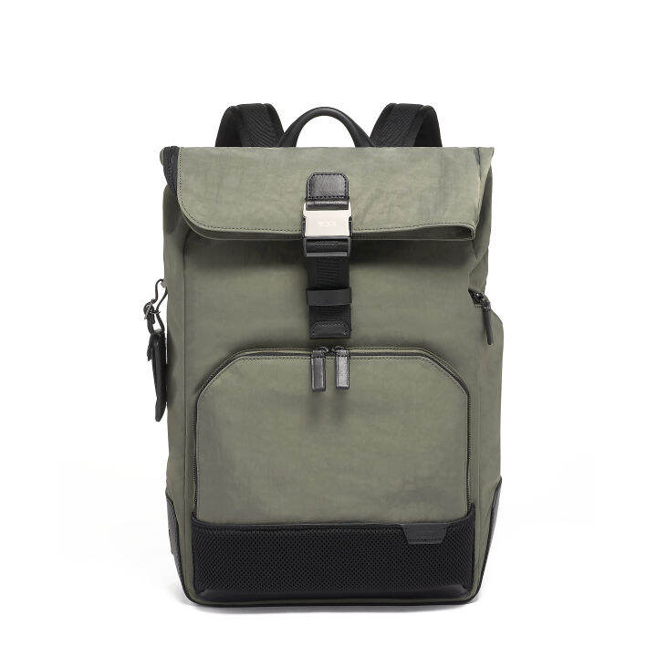 Harrison Osborn Roll Top Backpack Titanium Lazada.co.th